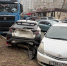 Фото: Сфера ДТП | Пьяный водитель грузовика собрал «страйк» из машин во Владивостоке - PrimPress.Ru